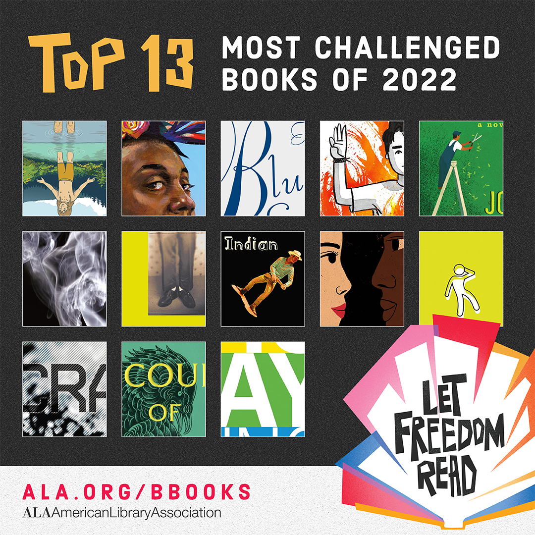 top thirteen most challenged books