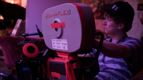 Panaflexing with the Panavision Panaflex 35mm