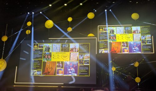 A view of the CIW 2016 stage.