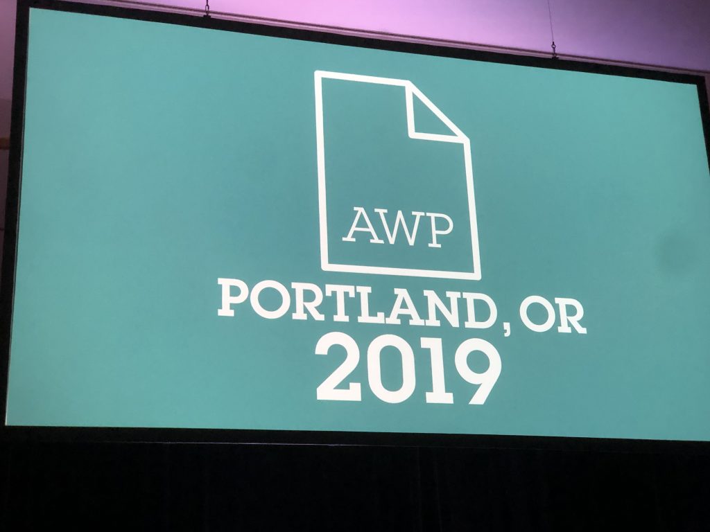 AWP in Portland, Oregon!