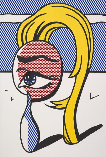 Girl with Tear I -- Roy Lichtenstein (1977) 
