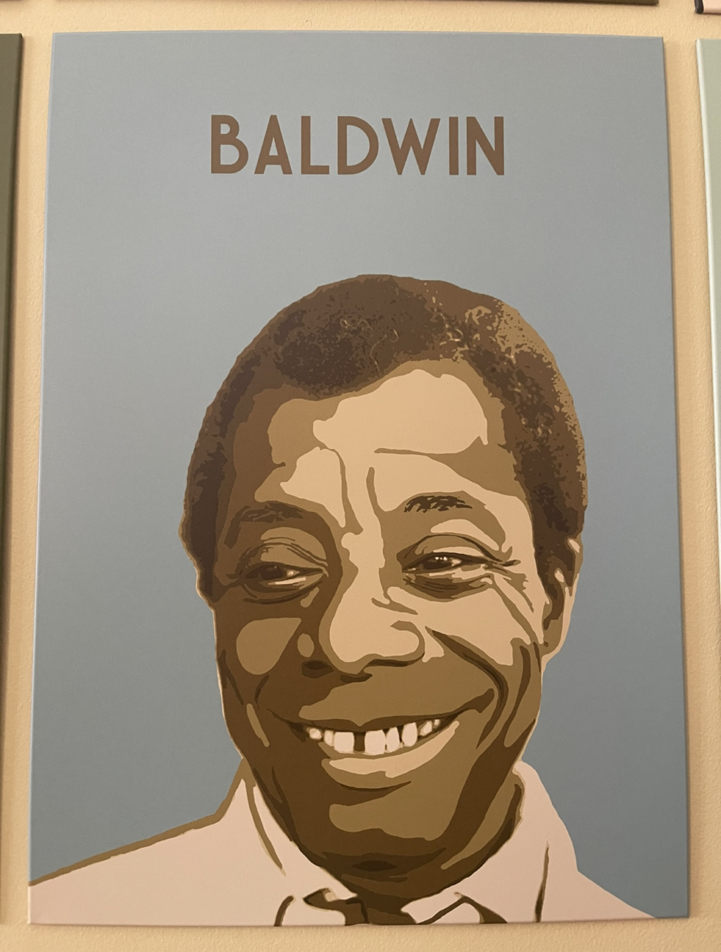 My James Baldwin Metal Plate