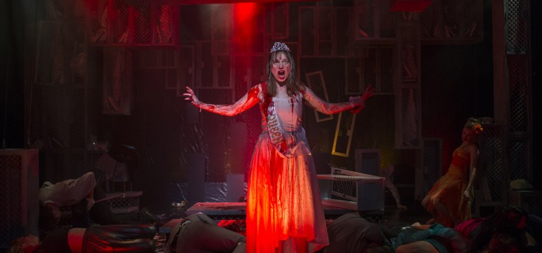 Callie Johnson in Bailiwick Chicago's "Carrie: The Musical"