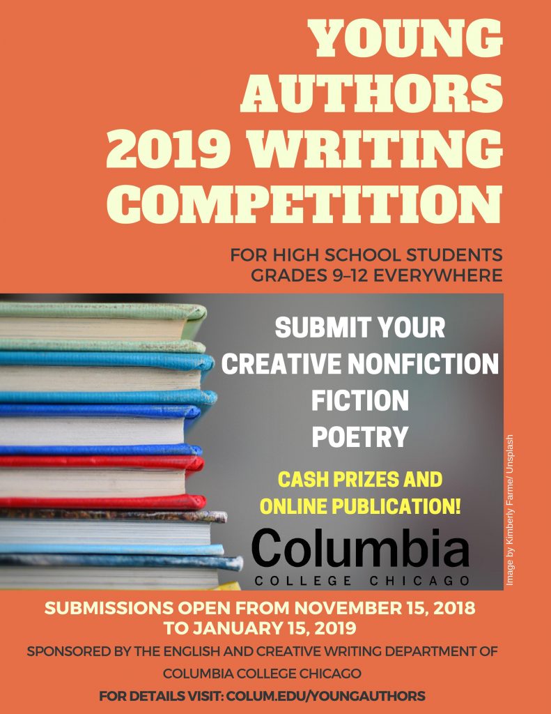 Submissions open! Young Authors Writing Competition