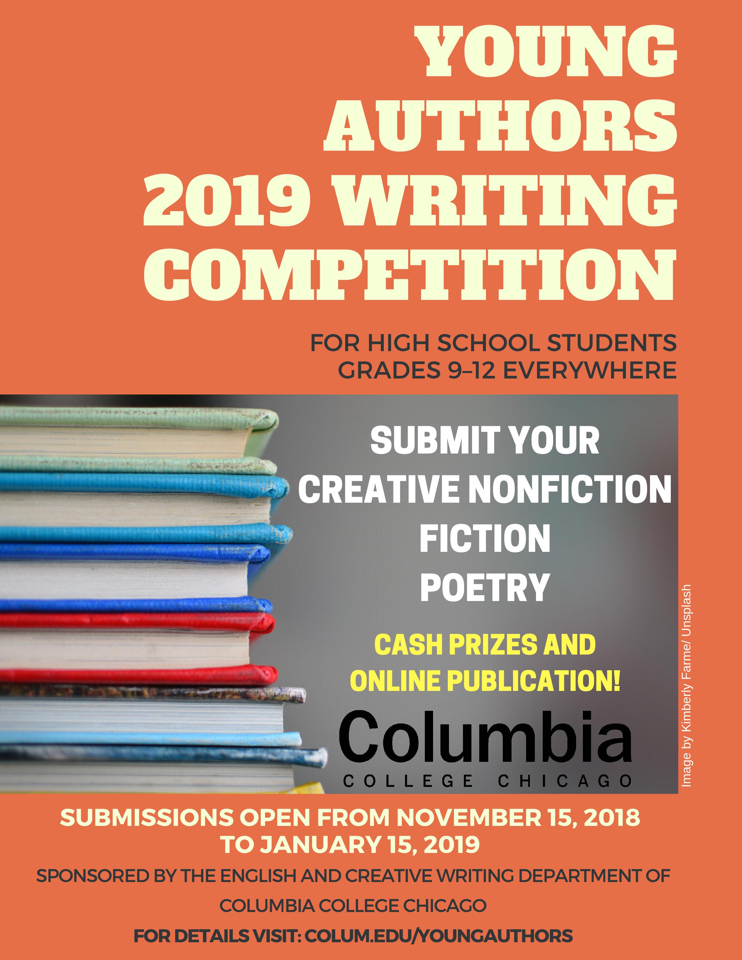 young writers creative writing competition