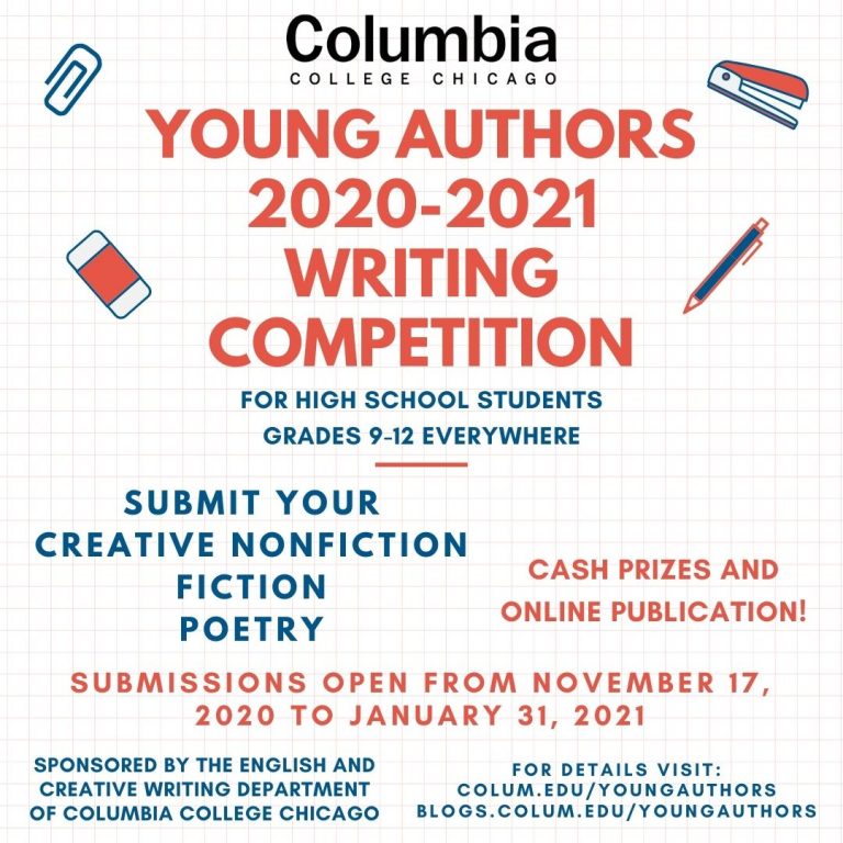 Submissions open! Young Authors Writing Competition